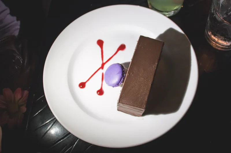 Postre de chocolate en capas (foto ilustrativa)